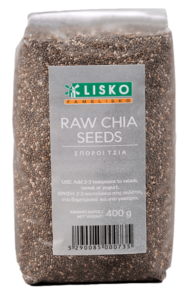 Raw chia seeds